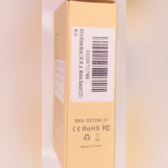 Computer Wireless Mouse Black - Picture 5 of 6